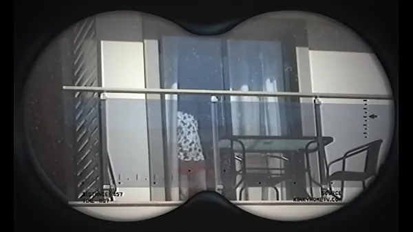 Gorące Caught a neighbor on the balcony nakedciepłe filmy