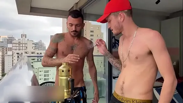 Žhavé Erick Diaz and Bruno Hot Met Their Neighbor At The Pool Ended Up Doing A PD žhavé filmy