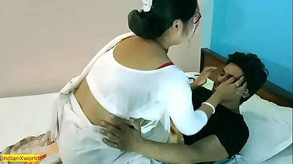 뜨거운 Indian sexy nurse best xxx sex in hospital !! with clear dirty Hindi audio 따뜻한 영화