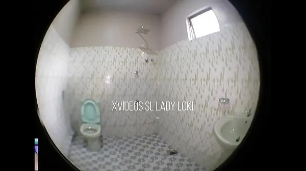 Hot Big natural tits milf shower in bathroom - hidden camera warm Movies