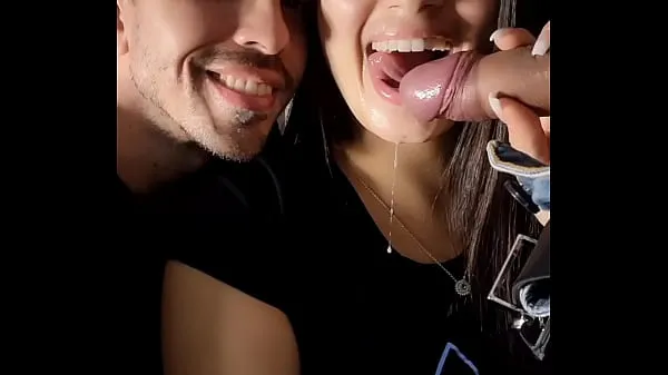 Hot Wife with cum mouth kisses her husband like Luana Kazaki Arthur Urso warm Movies
