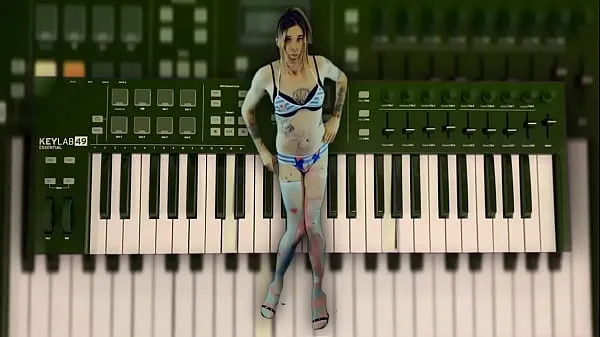Heiße Sexy Trans Dancing for Music Videoswarme Filme