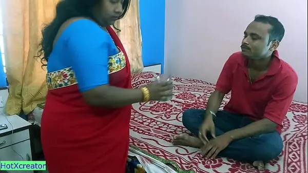 Film caldi Desi bengalese bhabhi tradisce con il marito e scopa con un solo amico !! Camera d'albergo n. 203caldi