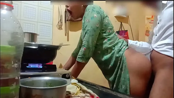Hete Indian sexy wife got fucked while cooking warme films