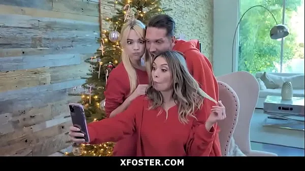 Hot Foster StepDaddy Fucks His on Xmas - Foster Tapes warm Movies