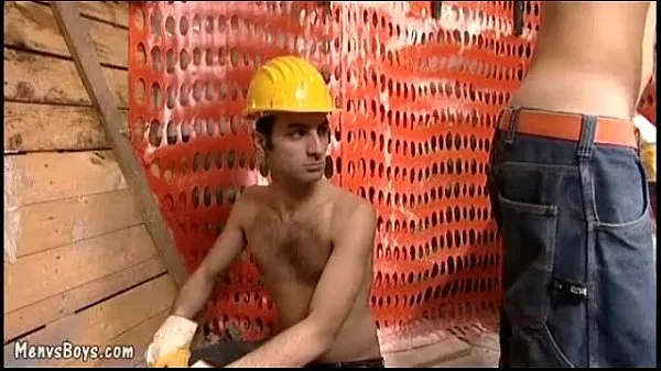 뜨거운 Steamy Old Young gay sex at a construction site 따뜻한 영화