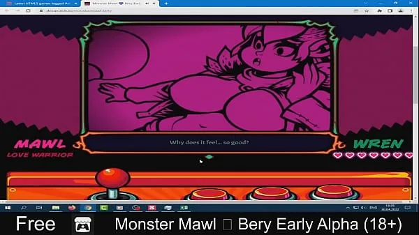 گرم Monster Mawl Bery Early Alpha (18 گرم فلمیں