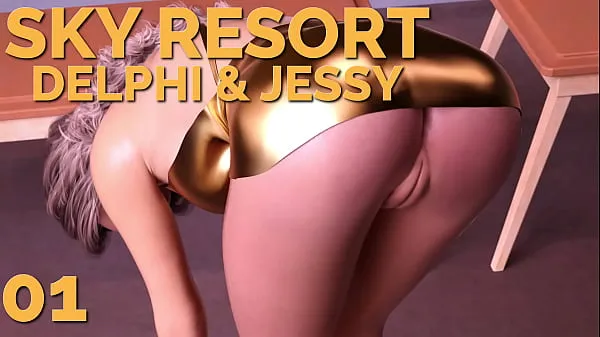 ホットな SKY RESORT: DELPHI & JESSY • ジューシーなパイパンを見てください 温かい映画