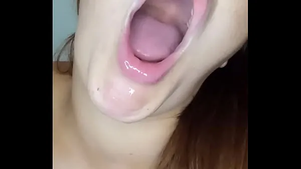 Hot Drooling blowjob with plenty of saliva and spit warm Movies