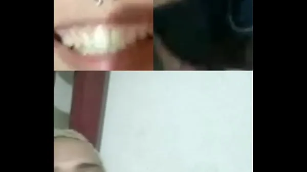 Hete I called them for a video call and there was a bitching. Aysla Andrade and Chefona Araujo warme films