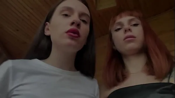 Sıcak Three Young Mistresses Humiliate You - Group POV Femdom Spitting And Butt Drops Sıcak Filmler