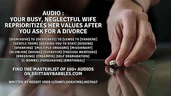 Hotte Audio: Your Busy, Neglectful Wife Reprioritizes Her Values After You Ask for a Divorce varme filmer