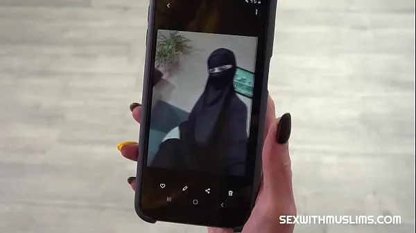 Hot Woman in niqab makes sexy photos warm Movies