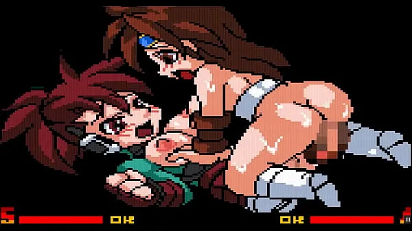 Vroči Climax Battle Studios fighters [Hentai game PornPlay] Ep.1 climax futanari sex fight on the ring topli filmi