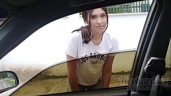 Nóng I meet my neighbor on the street and give her a ride, unexpected ending Phim ấm áp