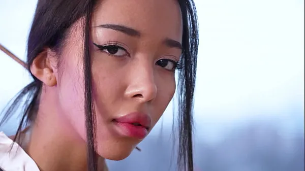 Hot Skinny Samurai Dancer Lia Lin Takes a Hard Ass Pound GP2339 warm Movies