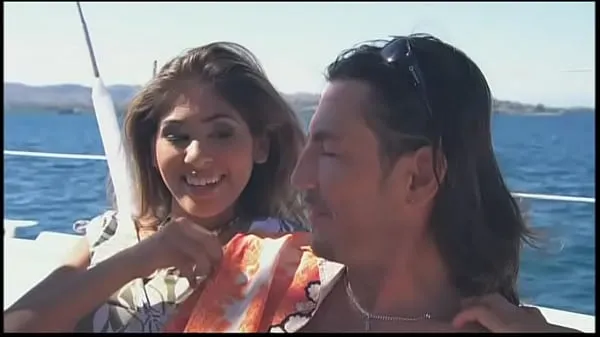 Hot Boroka and Her Friend Sahara Seduce a Guy They Met on a Boat warm Movies