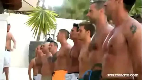 Hotte The biggest orgy ever seen in Ibiza celebrating Henessy's Birthday varme filmer