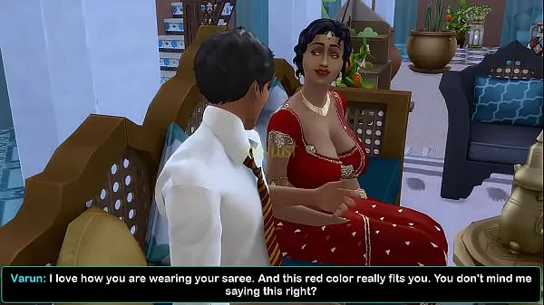ภาพยนตร์ยอดนิยม Vol 1, Part 1 - Desi Telugu Busty Saree Aunty Lakshmi got seduced by a young boy - Wicked Whims เรื่องอบอุ่น