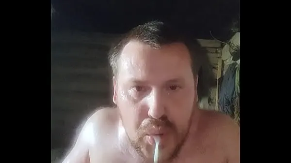 Heta Cum in mouth. cum on face. Russian guy from the village tastes fresh cum. a full mouth of sperm from a Russian gay varma filmer