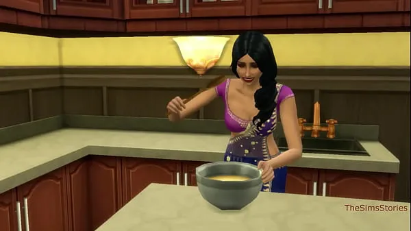 Sims 4, Lesbian milf stepmother caught stepdaughter masturbating Filem hangat panas