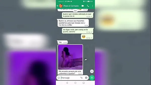 Hotte Conversation with my ex - boyfriend on WhatsApp and we ended up fucking varme film