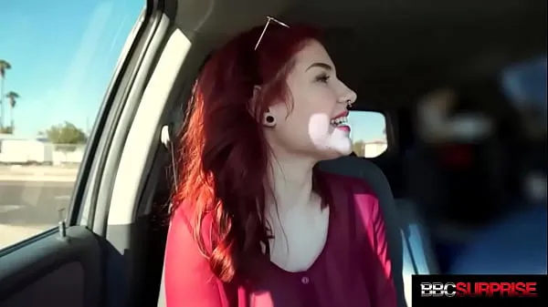 Hot 18yo Red Haired Newbie Jules Gets her First BBC and Creampie warm Movies