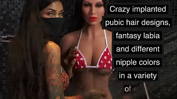 Hot Indian Sex Doll - WM 166cm C Cup Sex Doll Jiggle Video with Indian head and tattoo model warm Movies