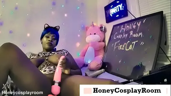 Hot Honey0811 --FIRECAT-- BigBOOBS& Toy Fuck Dat Pussy , PT.2 warm Movies