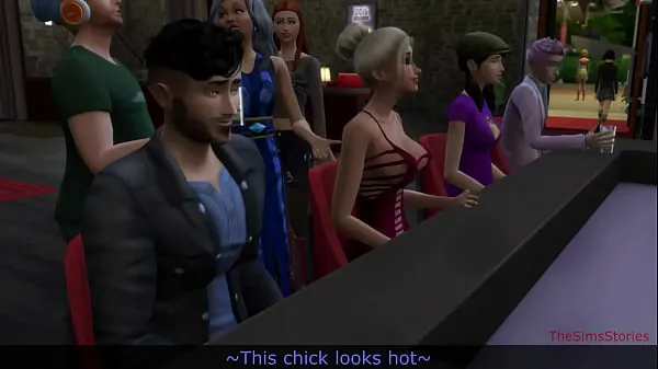 Hot Sims 4, Gold digger drilled after club in coffin warm Movies