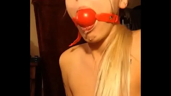 Hot Blonde Girl Love To Be Gagged warm Movies