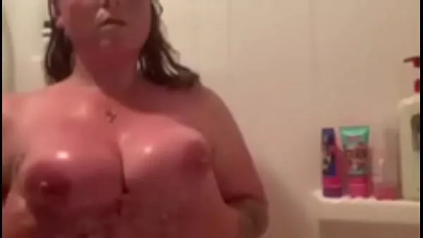 Hot Wife solo in the shower warm Movies