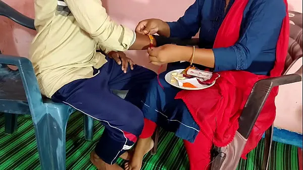 Hot Rakshabandhan 2022 : Indian XXX Didi asked for a big cock for her pussy as a gift from her warm Movies