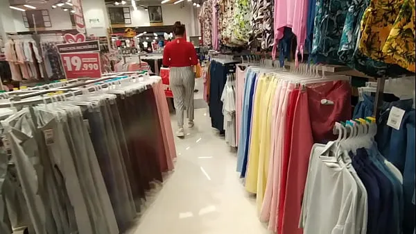 Hot I chase an unknown woman in the clothing store and show her my cock in the fitting rooms warm Movies
