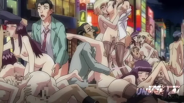 Hotte Exhibitionist Orgy Fucking In The Street! The Weirdest Hentai you'll see varme film