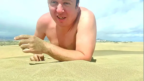 Gran Canaria Nudist Beach Filem hangat panas