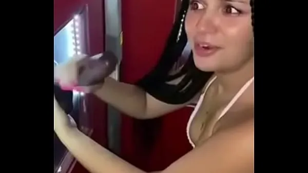 गर्म Hottie getting fucked up on the 's dick at the glory hole गर्म फिल्में