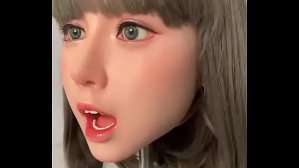 Горячие Силиконовая кукла любви Коко голова с подвижной челюстьютеплые фильмы