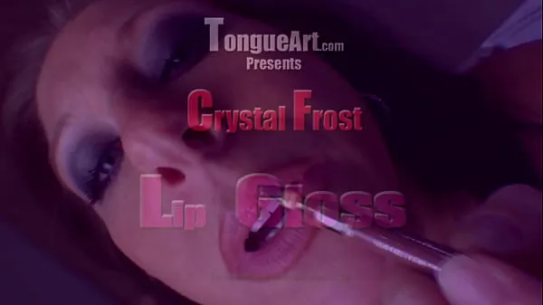 Crystal "Lip Gloss Film hangat yang hangat