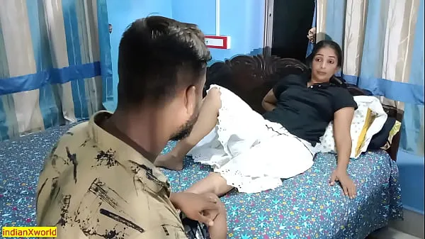 Heta Beautiful bhabhi roleplay sex with local laundry boy! with clear audio varma filmer