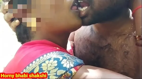 Hot Desi horny girl was going to the forest and then calling her friend kissing and fucking warm Movies