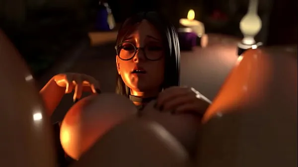 Heiße 3D-Futa-Fantasie, in der das Mädchen nach einem großen Dickgirl-Schwanz giertewarme Filme
