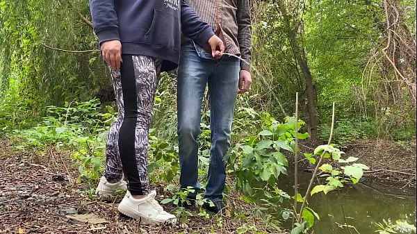 Hot MILF stepmom takes care of stepson in nature warm Movies