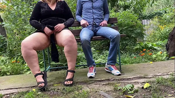 Hot Dirty panties after pissing MILF outdoors turns her boy on warm Movies