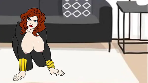 Gorące Hawkeye Fucks Natasha (Black Widow) in Budapest - Avengers Cartoon Pornciepłe filmy