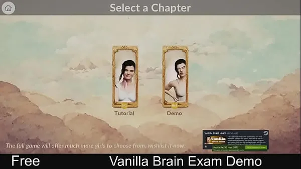 Vroči Vanilla Brain Exam Demo topli filmi
