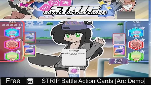 Menő STRIP Battle Action Cards [Arc Demo meleg filmek