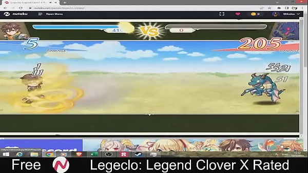 Menő Legeclo: Legend Clover X Rated meleg filmek