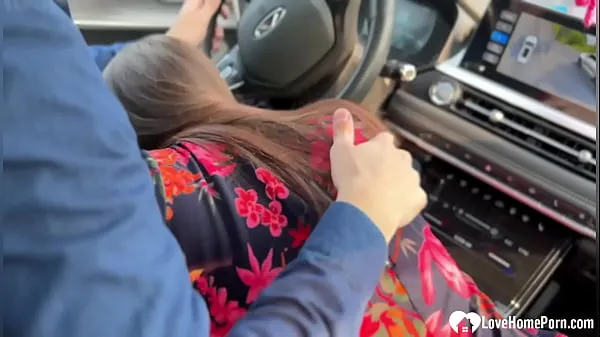 Hotte Uber driver and my boyfriend fucking me varme film