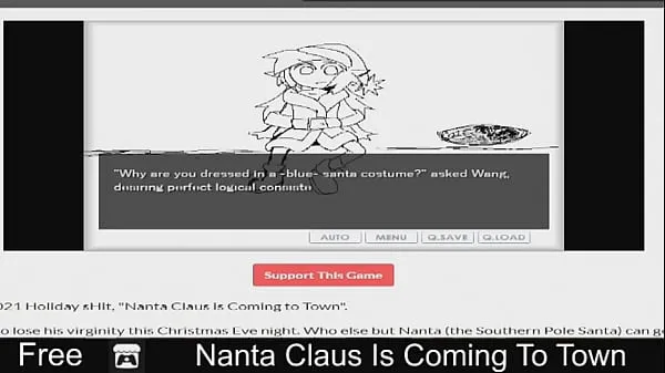 Hot Nanta Claus Is Coming To Town (free game itchio ) Adult, Christmas, Erotic, NSFW warm Movies